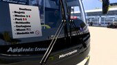La Culioneta o Real Tuck Bus 1 Marcopolo Paradiso G7 1200 4x2 Mercedes Benz O500RS con Carroceria Real Team y temática de la plataforma de Streaming Kick